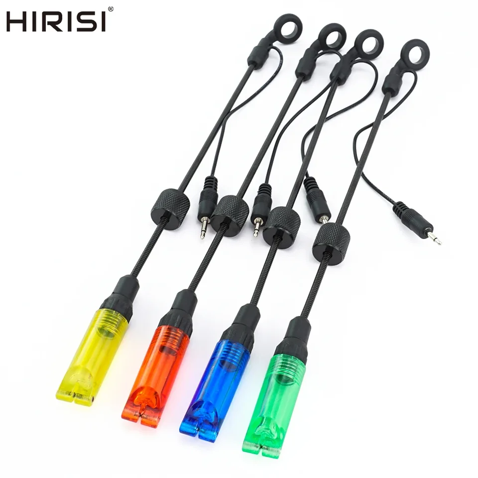 Hirisi Carp Fishing Led Swinger Drop Off Indikátor kovov mäkký pól pre kapr hrubý rybolov B2032