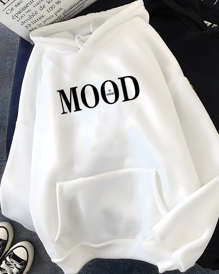 Hirsionsan Simplice Letter Print Hoodies Ženy Mäkké nadmerné športové oblečenie Ženská mikina Streetwear Fleece Girls Clothes 2023