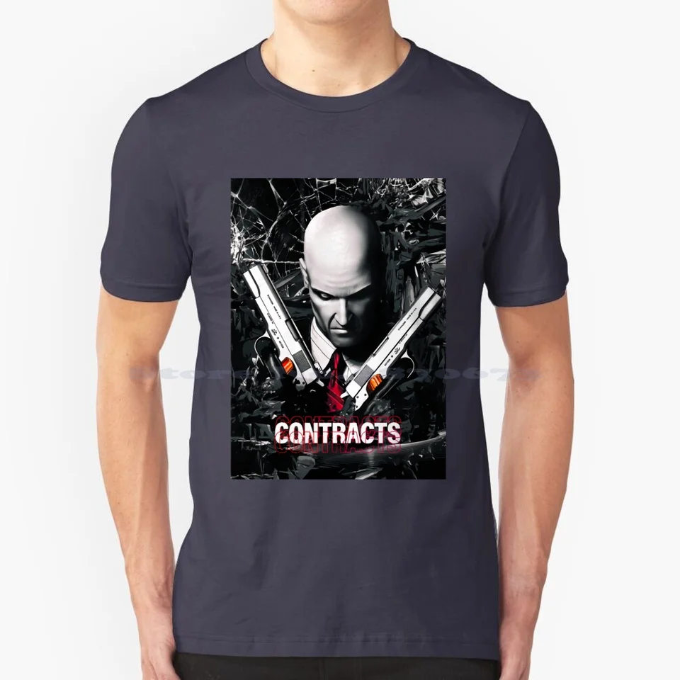 Hitman Assassin Contracts / Perfect Design T tričko 100% bavlnené tričko Unikátny trendový agent 47 Hitman Hitman Agent Gaming Assassin