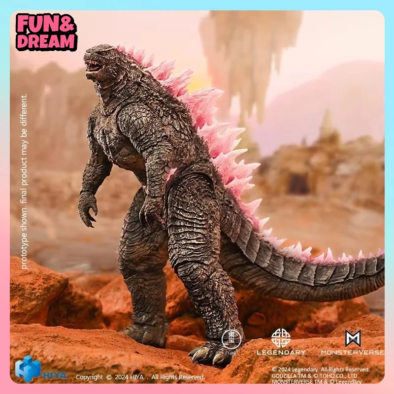 Hiya Godzilla vs Kong: Nová ríša anime postava Godzilla vyvinula ver. Akčná figúrka pre deti hračky dekorácia dekorácie narodeniny darček k narodeninám