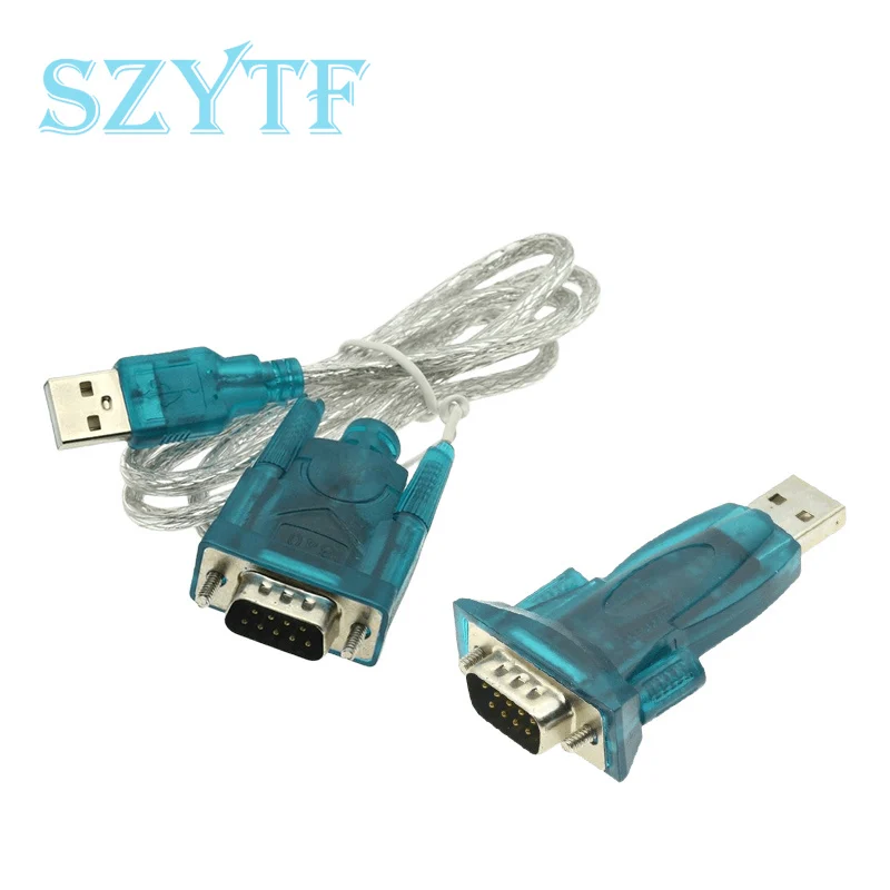 HL-340 USB až RS232 COM Port Serial PDA 9 PIN DB9 Káblové adaptéry Podporuje Windows7 64