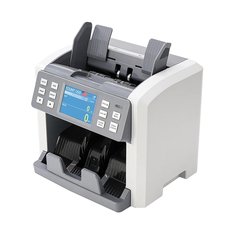 HL-P100 Hodnota počítadla počítadla peňazí s detekciou UV mg IR CIS Multi Ceny Counter