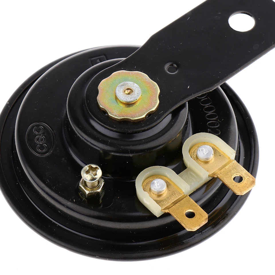 Hlasný motocykel Round Roh Rohový reproduktor Super hlasný elektrický výbuch tón 48 V 0,2A