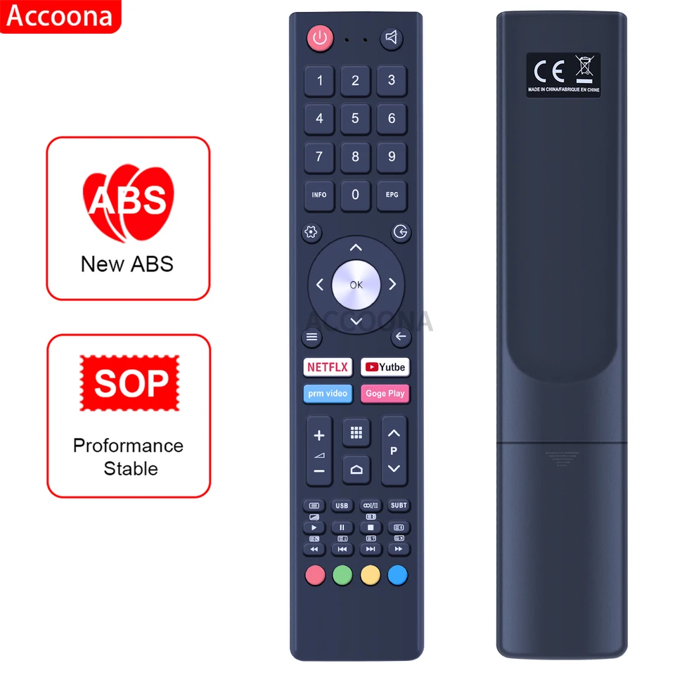 Hlasové diaľkové ovládanie pre Changhong Chiq Kogan OK. Saba SA43K67A9 SA32K67A9 SMART TV