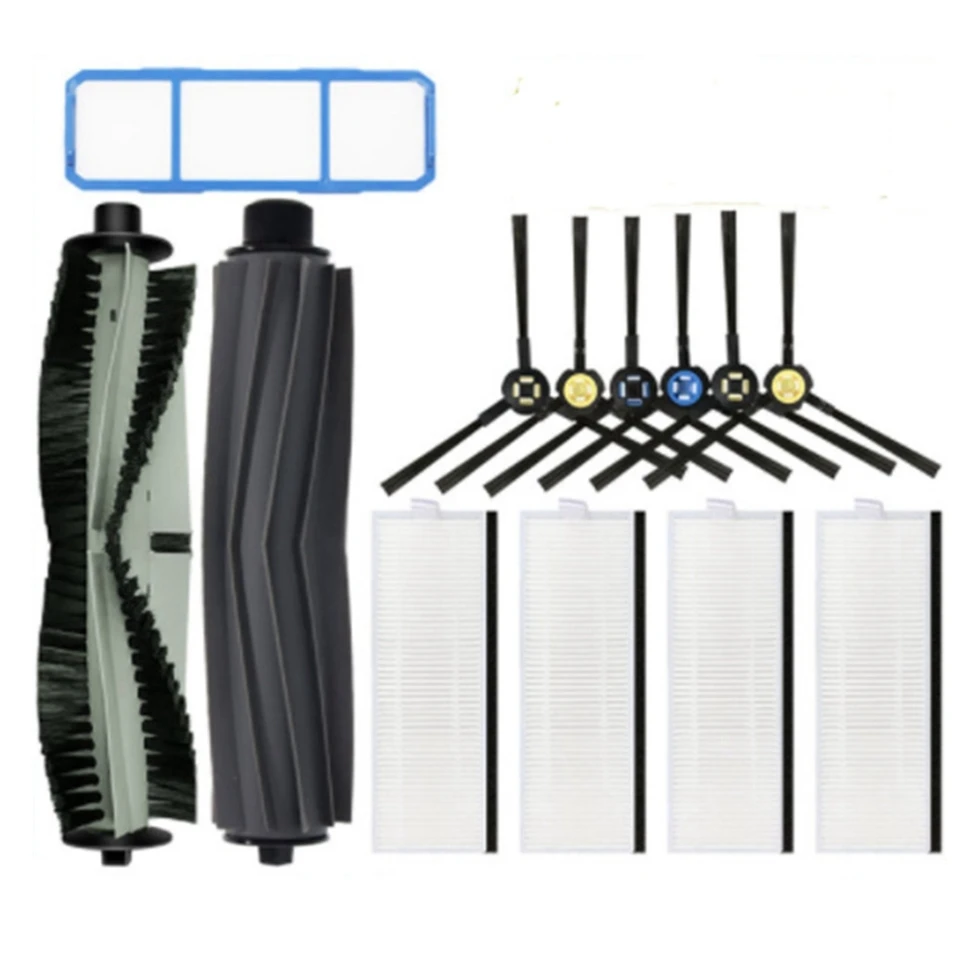 Hlavná bočná kefka HEPA filter pre Silvercrest SSR1 SSRA1 pre ILIFE A9S A7 V8 V8S X750 X800 X785 V80 VACUUM VACUUM