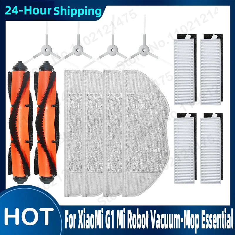 Hlavná bočná kefka mop handry príslušenstvo pre Xiaomi G1 MI robot vákuum-mop Essential Hepa Filter robot vysávač náhradné diely