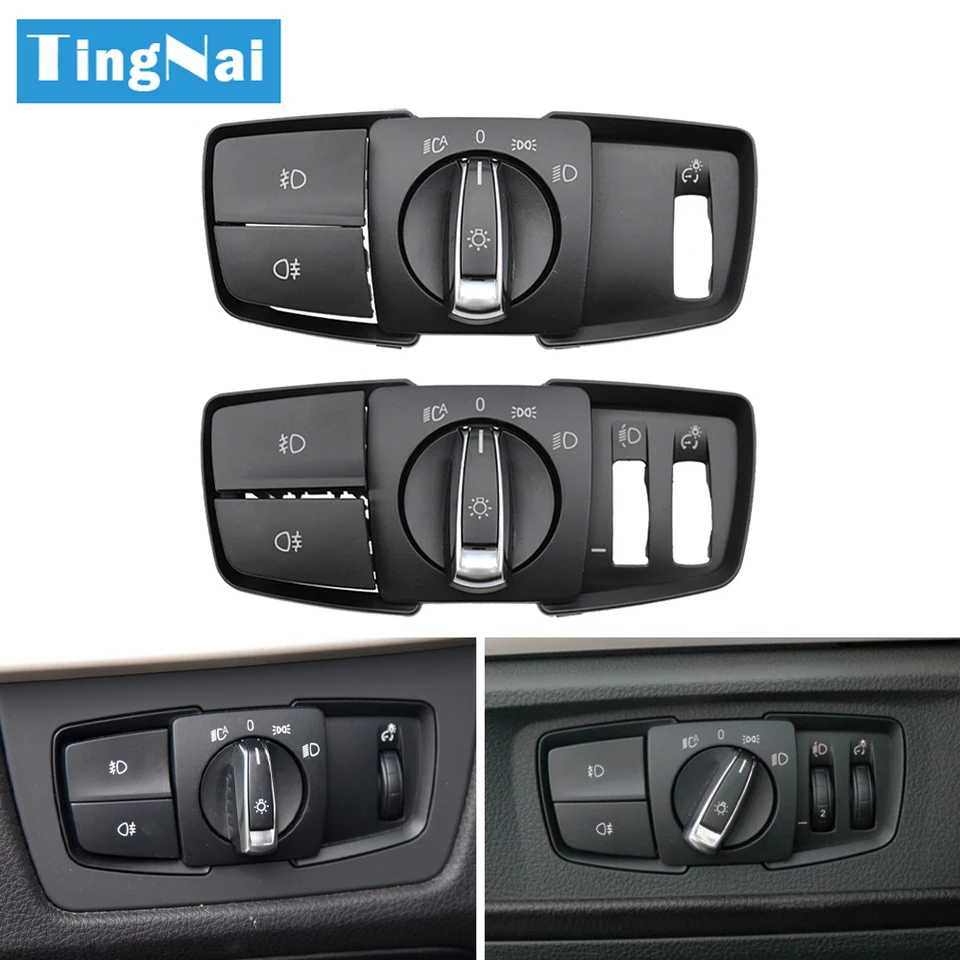 Hlavný spínač Rotary Foglight Svietiteľ pre spínací panel pre BMW 1 2 3 4 Series F20 F45 F30 F31 61319265300