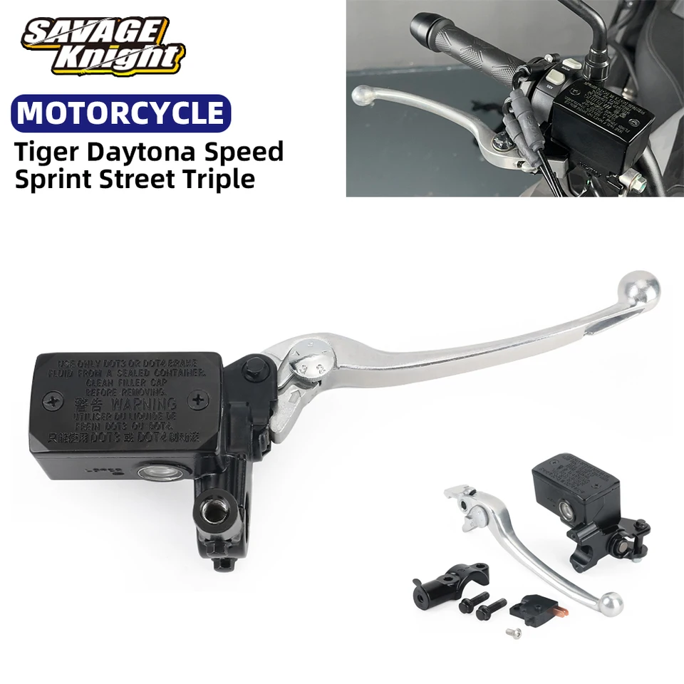 Hlavný valec prednej brzdy pre Tiger 660 Sport Tiger 800 1050 1200 Street Triple 660 765 675 Daytona Speed ​​Triple Brzdí páka