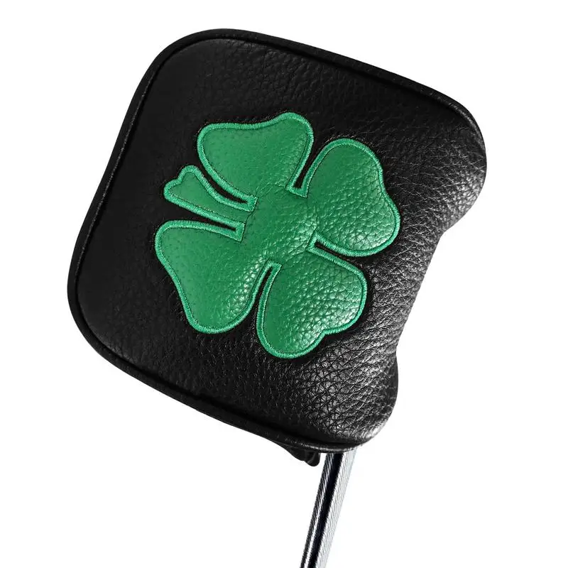 Hlavy golfového klubu pokrývajú syntetické kožené pokrývky s mäkkou podšívkou Multifunkčný Lucky Charm Stylish Putter Cover