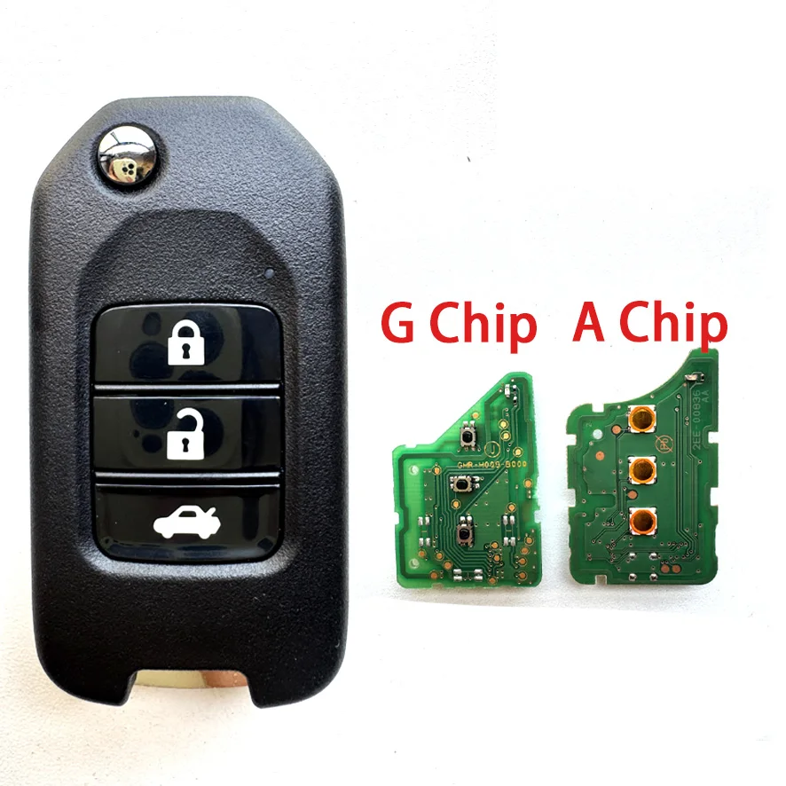 Hlik6-3T TWB1G721 Diaľkový kľúč 434 MHz A/G Chip pre Honda Civic Accord City CR-V Jazz XR-V Vezel HR-V FRV 3Buttons