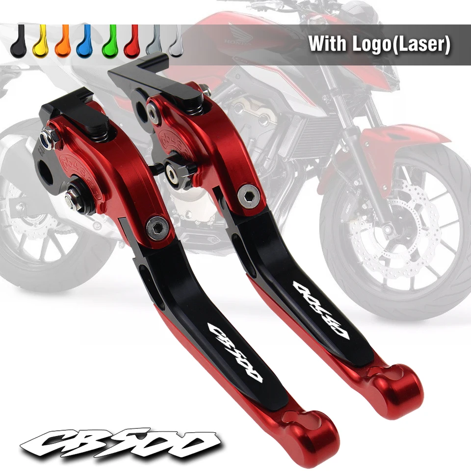 Hliník nastaviteľné motocykle brzdová spojka páka pre Honda CB500 CB 500 1998 - 2003 1999 2000 2001 2002
