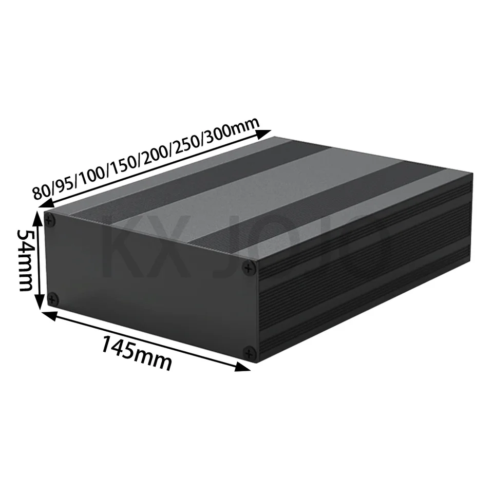 Hliníková krytina 145*54*80/95/100/150/22/250/300 mm Split Electrical Box Samostatný typ obvodu DIY strieborné/čierne