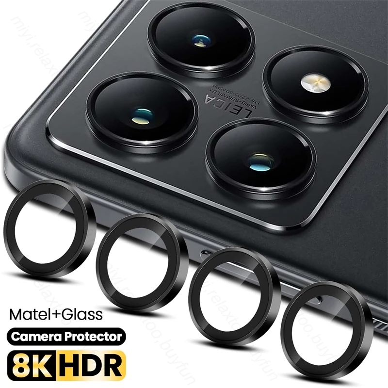 Hliníková zliatina CAMERATER PRÍPAD PRE XIAOMI 14T Pro Metal Ring Lens Glass Xiaomi14T 14 T14 XIOMI MI 14TPRO MI14T MI14TPRO