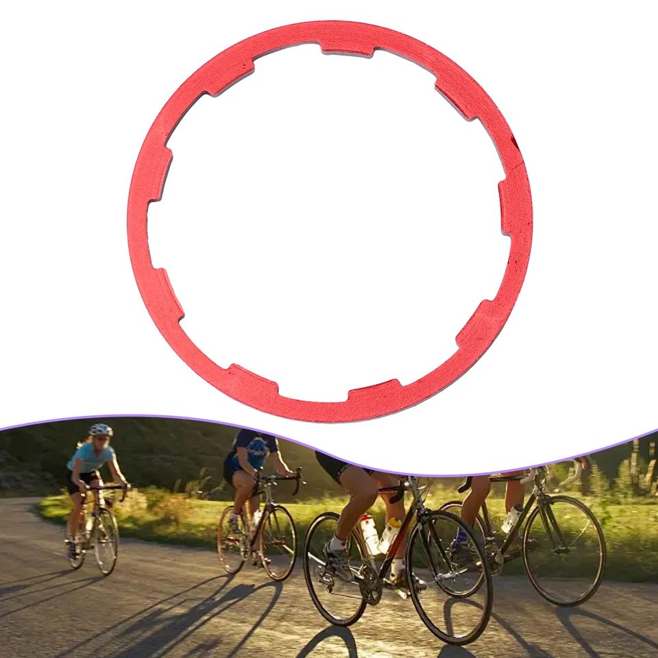 Hliníková zliatina Kazety zotrvačník Hub Spacer Bicycle Bracket Gaskets Freewheel Body Washher 1/1,5/1,85/2/2,1 mm