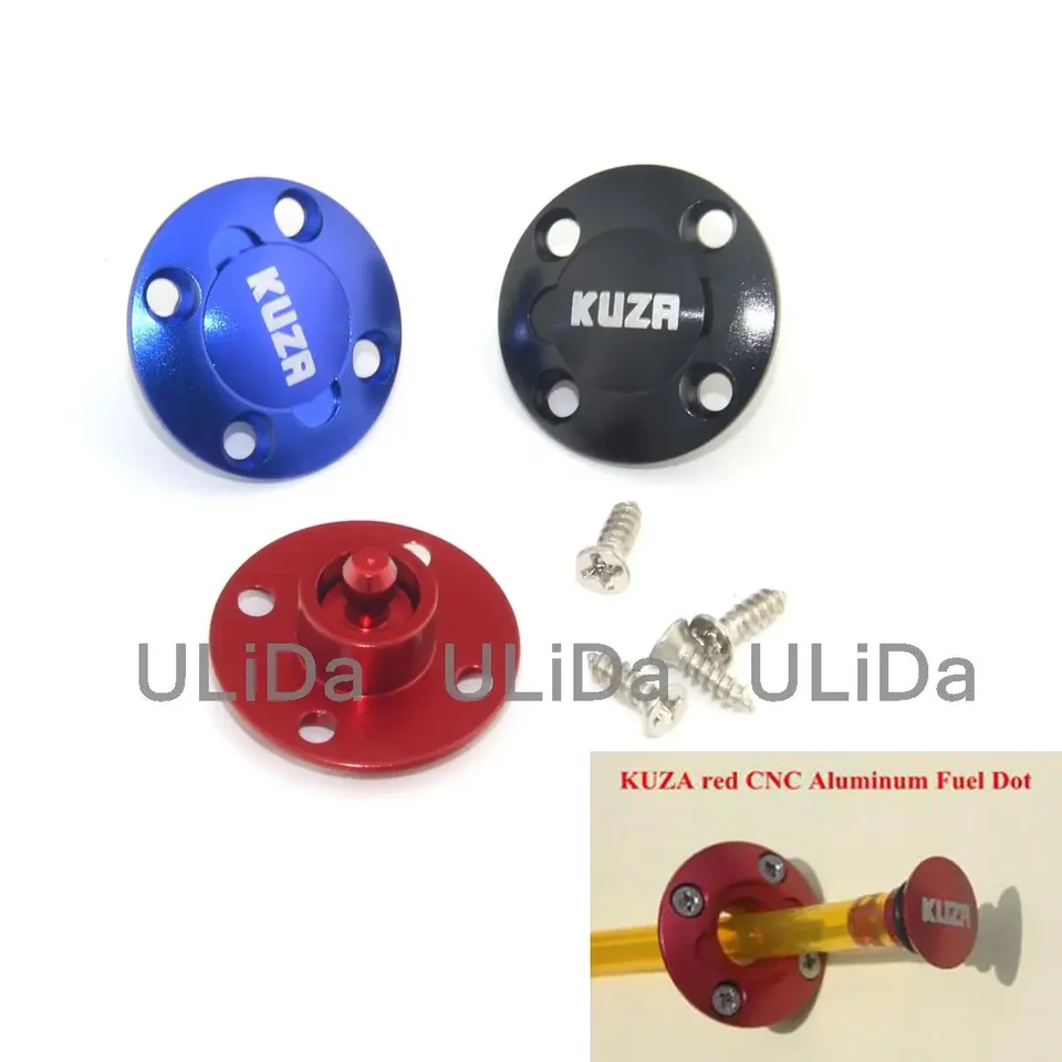 Hliníková zliatina Palivový výplň FLIP DOT Plug Port pre RC Aircraft Fajčenie systém palivových plynov