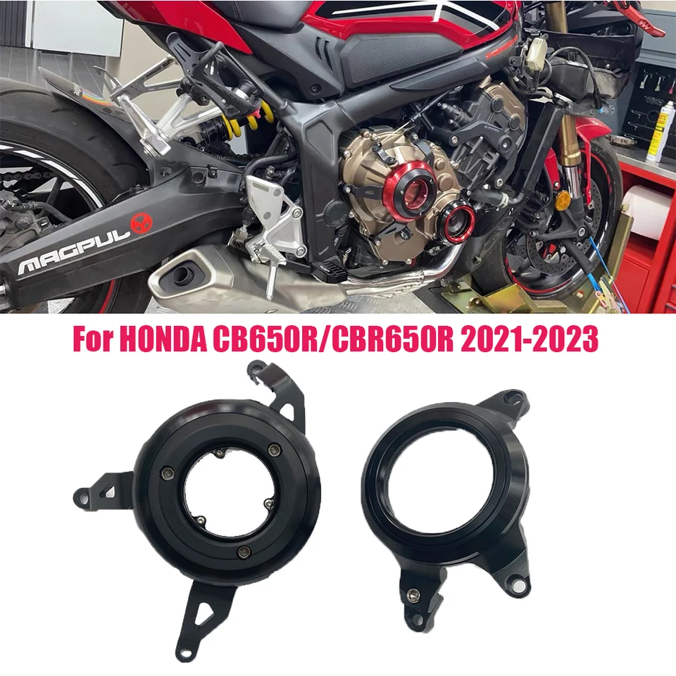 Hliníková zliatina priehľadná ochrana motora ochranné kryty Motorové príslušenstvo pre Honda CB650R CBR650R 2021-2023