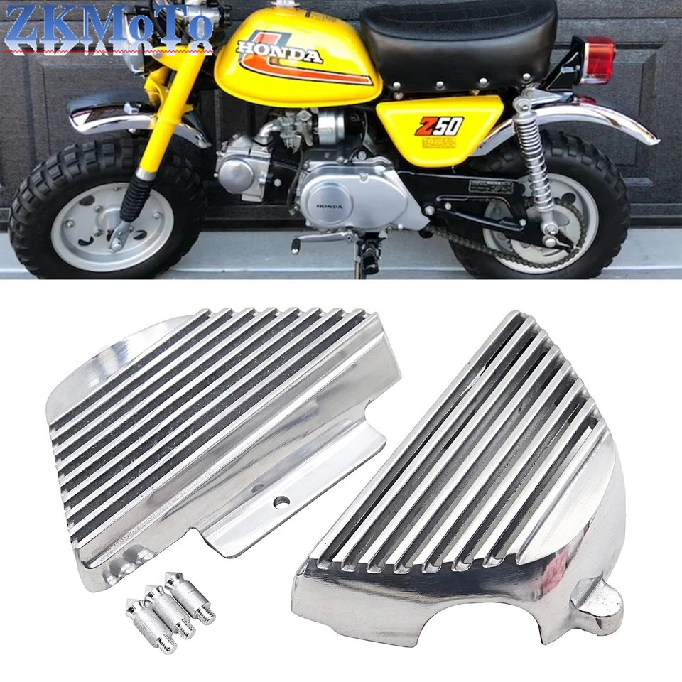 Hliníkový bočný kryt Front hlava ľavá pravá strana krytu panelu pre Honda Z50 Z50J Z50A Z50R Mini Moni Monkey Bike Motocykel