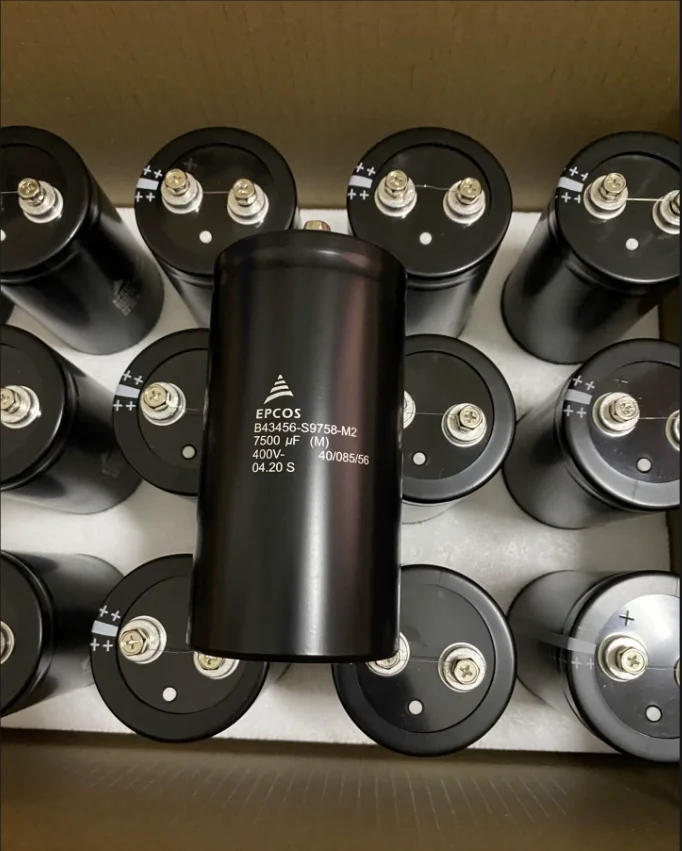 Hliníkový elektrolytický kondenzátor invertora EPCOS B43456-S9758-M1 M2 M12 M21 400V 7500UF