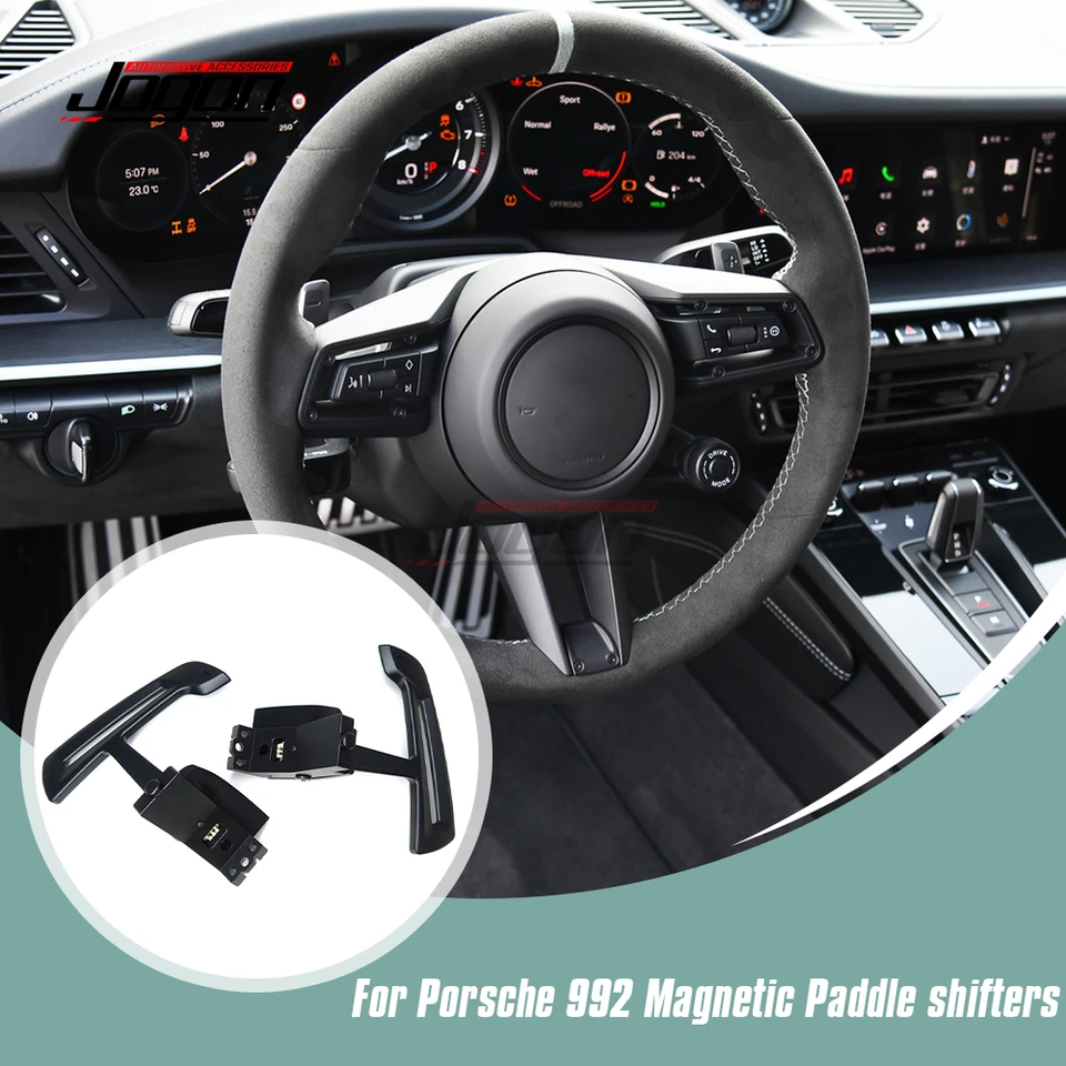 Hliníkový magnetický volant posuvná pádla Paddle Tink Tink pre Porsche 992 GT3 Touring Turbo Panamera 971.2 2021-2024