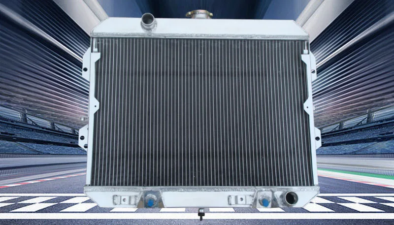 Hliníkový radiátor pre 1981-1983 Nissan Datsun 280ZX 2,8L I6 280-ZX 1982 Turbo 2+2 Coupe 2,8 81 82 83 1981 1982 1983 1983