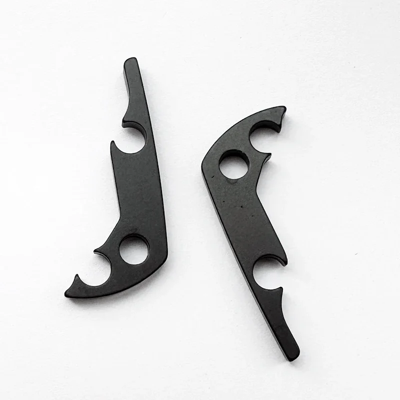 Hliníkový zliatinový nôž na mieru backpacer backspacer pre lavicu Griptilian 551 550 nože rukoväť chrbtice kýl DIY Make Part