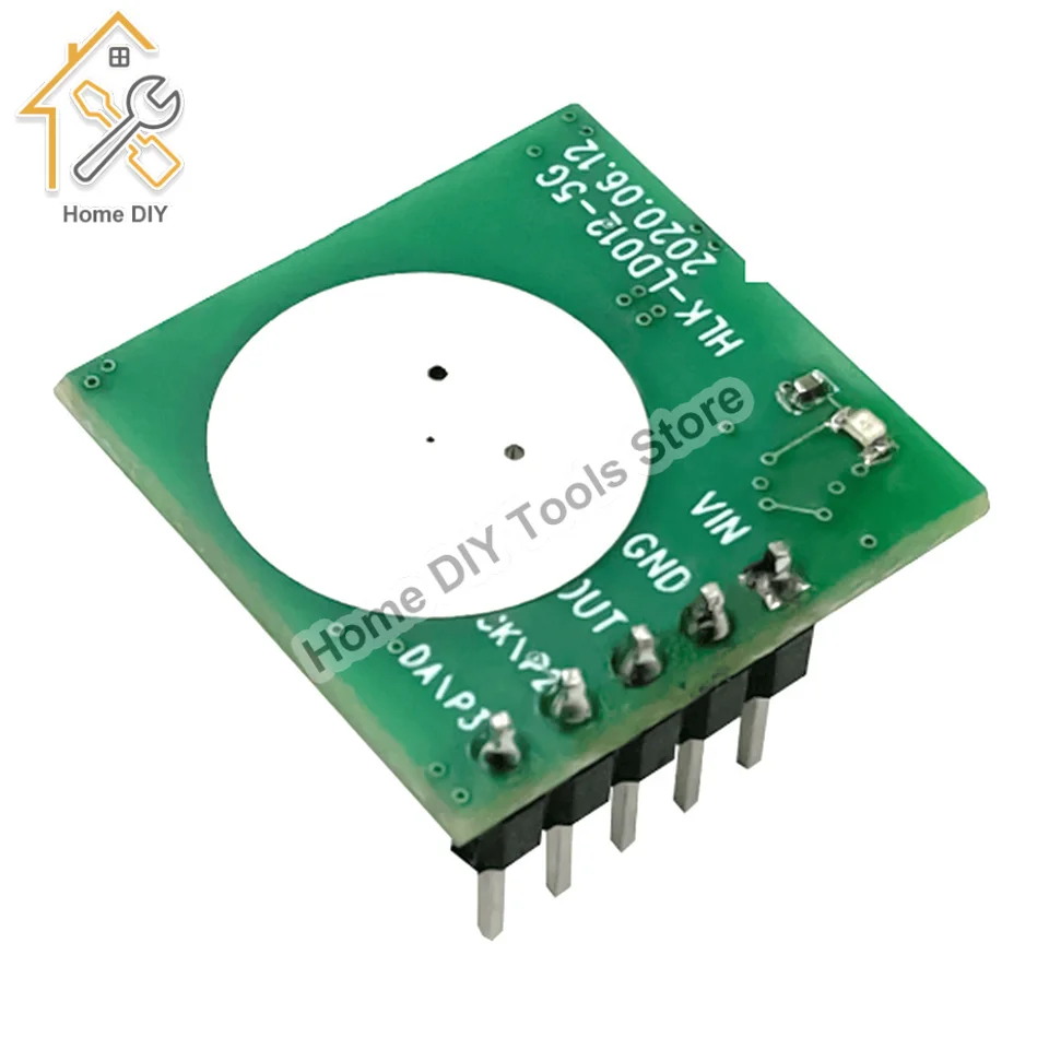 HLK-LDD012-5G Radarový senzor modulu Ultra-Low Power Radar Modul Radar Induction Switch Modul snímača