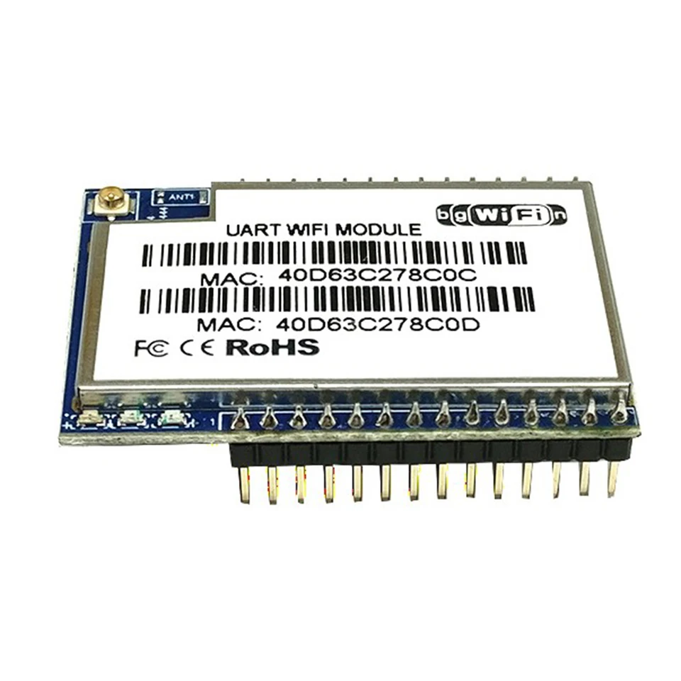 HLK-RM04 RM04 UART Serial Port na Ethernet WiFi Wi-Fi bezdrôtové sieťové konvertovacie modul s anténou PCB
