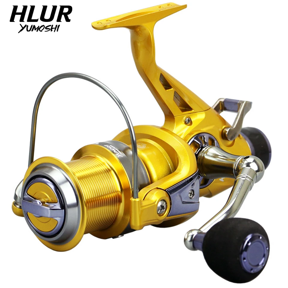Hlur KM5000-6000 Full Metal Spinning Fishing Navice 13+1BB 25 kg maximálne ťahanie Power navijak pre rybárčenie surfovania slanej vody