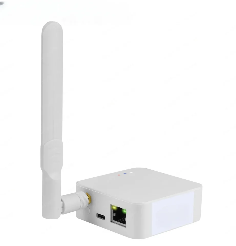 HMG-01 plus Poe Universal Zigbee Gateway Zigbee Coordinator pre modul CC2652P7 čiernobiely (voliteľný dátový kábel USB)