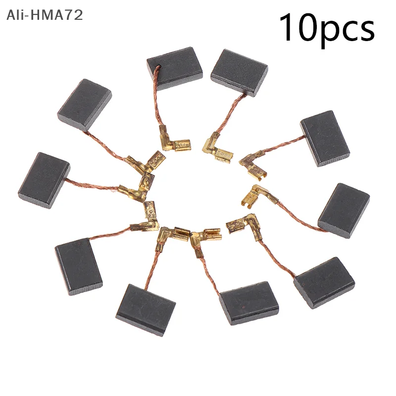 HMMA73-10PCS CB-325 Uhlíkové kefy Výmena za elektrické náradie pre motorový uhlový uhlový mlynček MAKITA