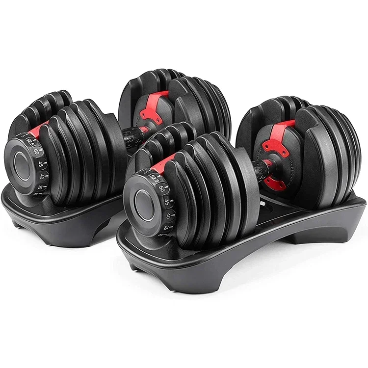 Hmotnosť zdvíhania domácej telocvične Vybavenie VÝKONNÉ 1090 DUMBBELL Kúpte si online 24 kg činky nastaviteľné činky na predaj