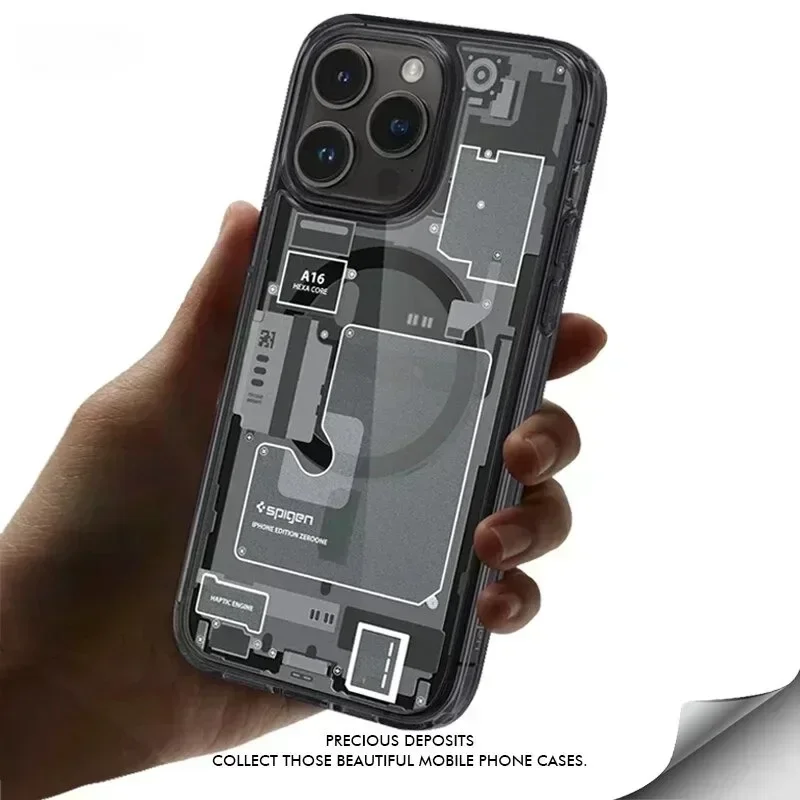HMT SPG magnetický matný matný puzdro pre iPhone 15Pro max 15Plus14pro 13Pro16magsafe bezdrôtový nabíjaný kryt obvodu obvodov