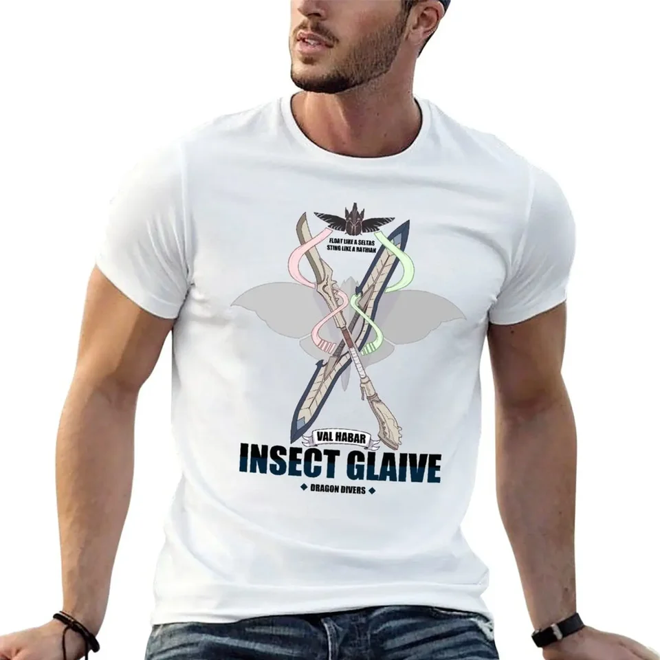 Hmyz glaive tričko Plain nadmerne nadmerné darčeky pre priateľa vintage anime košeľu muži tričko