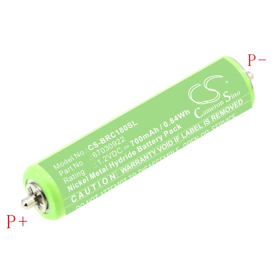 Ho strojčeka 700 mAh / 0,84Wh batéria pre Braun ： 67030368 67030922 10B 20B 180 190S 1000 1735 1775 Z40 Z40 Cruzer Z3 Cruzer Z4 5 6