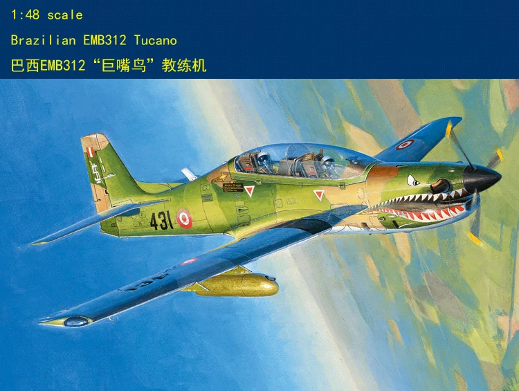 Hobbyboss 81763 1/48 Brazílsky EMB312 Tucano