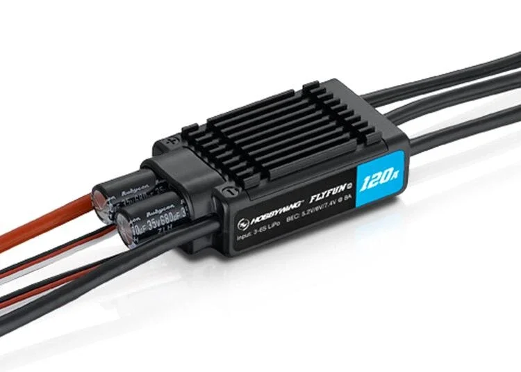 Hobbywing Flyfun V5 120a ESC 3-6S LiPo Brushless Electric Speed ​​Controller Motor s funkciou Deo pre dronové lietadlo