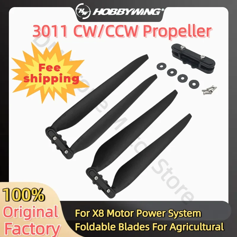 Hobbywing Original 3011 vrtuľa CW CCW pre XROTOR X8 Motorový systémový systém