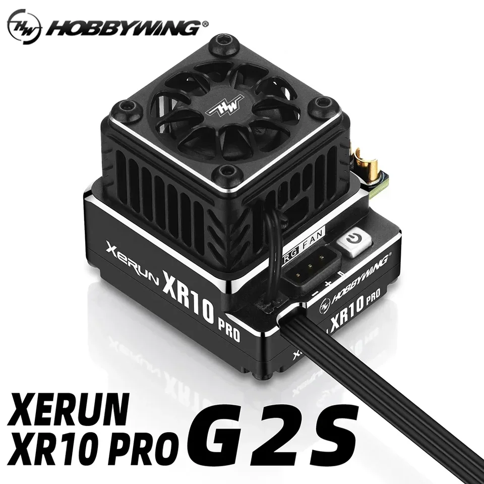 Hobbywing XR10 G2S Pro-Elite 160a Competition-Grade Sensory Brushless ESC pre 1/10 RC Elektrické diaľkové ovládanie modelu automobilu