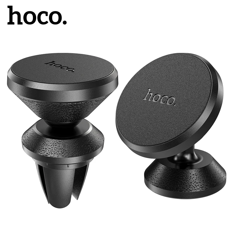 HOCO Magnetic Car Phone Držiteľ pre iPhone 11 12Pro Max Mini GPS navigačný telefón stojan Air Vent Mount Držiak pre Xiaomi Samsung
