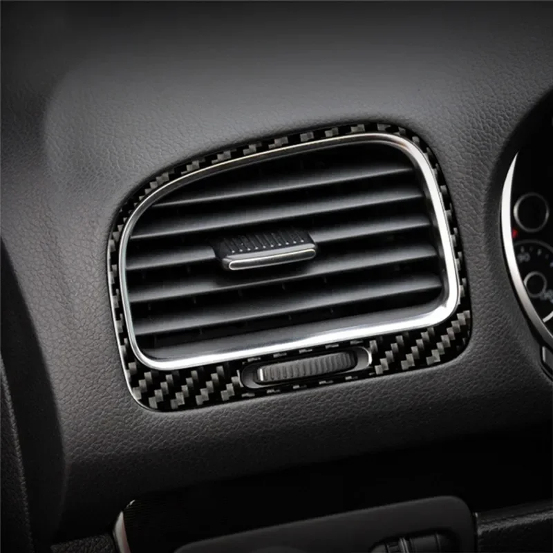 Hodí sa pre VW Golf 6 2008-2012 GTI R MK6 SCIROCCO 2009-2016 Príslušenstvo automobilového vozidla Uhlíkové vlákno Vľavo a pravý vzduchový nálepka automobilu 3D