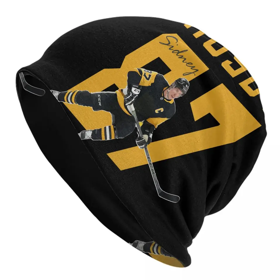 Hokej hráča LCE Sidney Crosby Outdoor klobúky Sid The Kid Thin Hat Bonnet Hipster lebky čiapky čiapky pre mužov