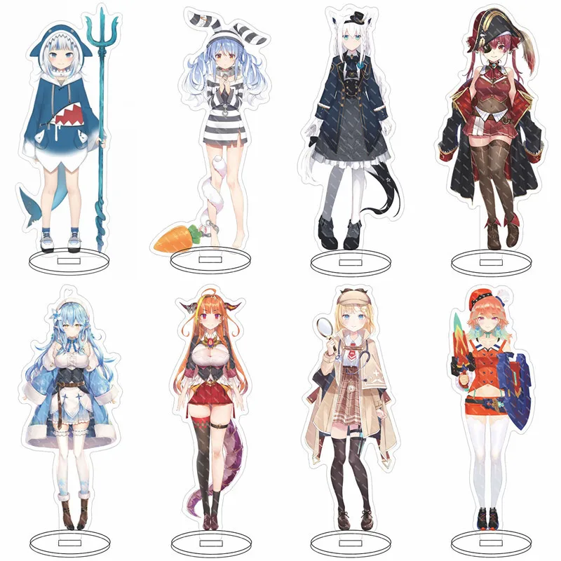 Hololive Virtual Hostess Nové anime figúrky cosplay akrylové stojany model kreatívny stôl dekor roztomilé podpisy kamaráta darčeky