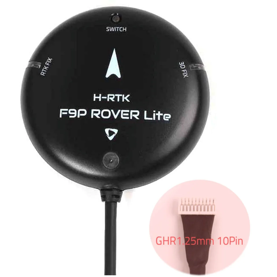 Holybro H-RTK F9P GNSS Series H-RTK F9P Rover Lite/Rover Lite 2. GPS/F9P Špirálová/F9p