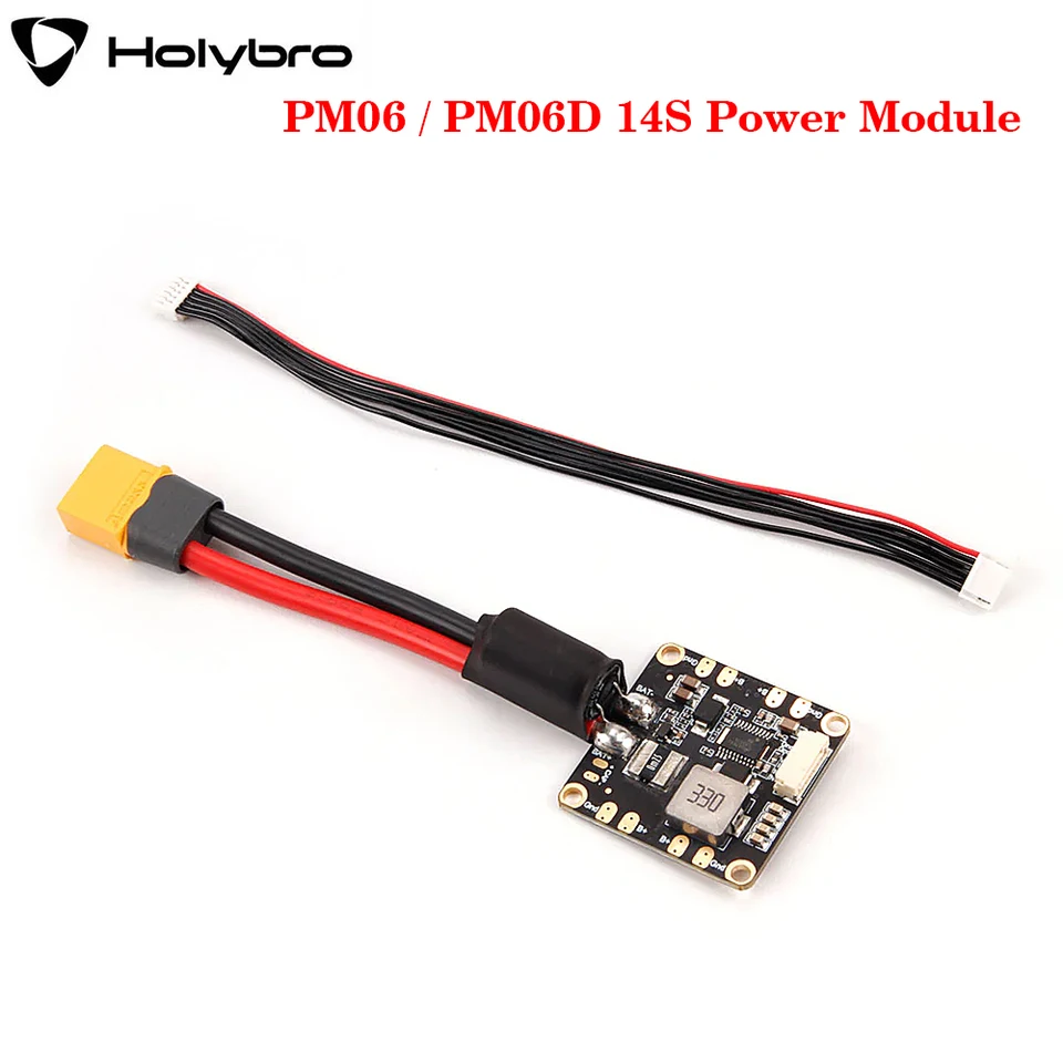 HOLYBRO PM06/ PM06D 14S Power Modul 2-14S Aktuálne hodnotenie 70A Kompatibilné PX4 a Ardupilot/ Pixhawk 5x a 6x pre RC FPV Drone