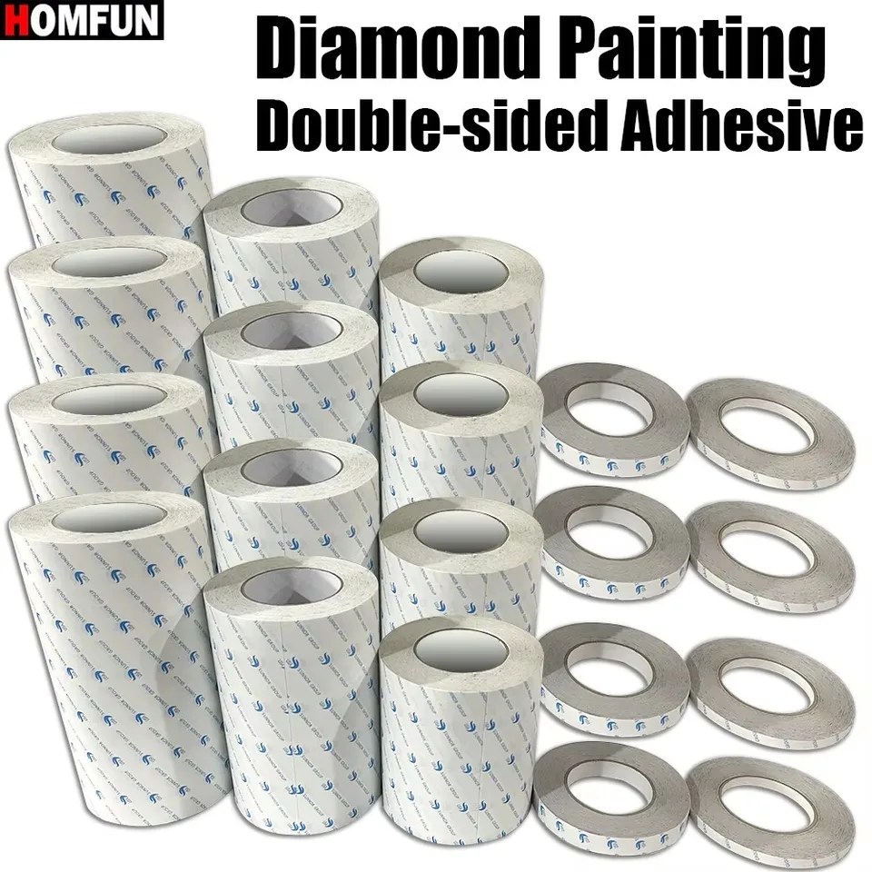 Homfun DIY Craft Sticky Diamond Mosaic Prispôsobiť maľovacie nástroje pásky ， ​​Diamond Painting