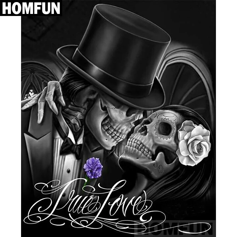 Homfun Full Square/Round Drill 5D DIY Diamond Painting 