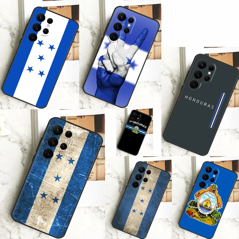 Honduras vlajkový kryt pre Samsung Galaxy S24 S23 S22 S21 S20 Fe Ultra Plus S8 S9 S10 POZNÁMKA 10 20