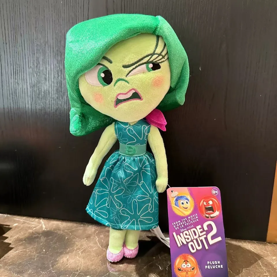 Hongkong Disneyland's Inside Out Plush Doll - Green Girl Soft Toy, ideálny ako darček k narodeninám alebo suvenír