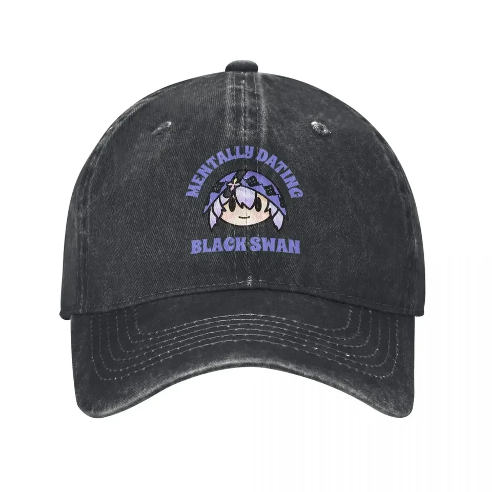 Honkai Rail Black Swan Baseball Caps