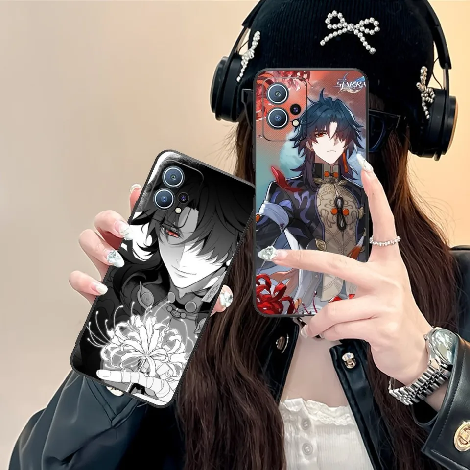 Honkai Star Rail Blade Blade Case Pase pre Huawei P60 P50 P40 P30 P20 P10 P9 P8 Pro Lite Plus čierny mäkký telefón Cover Funda